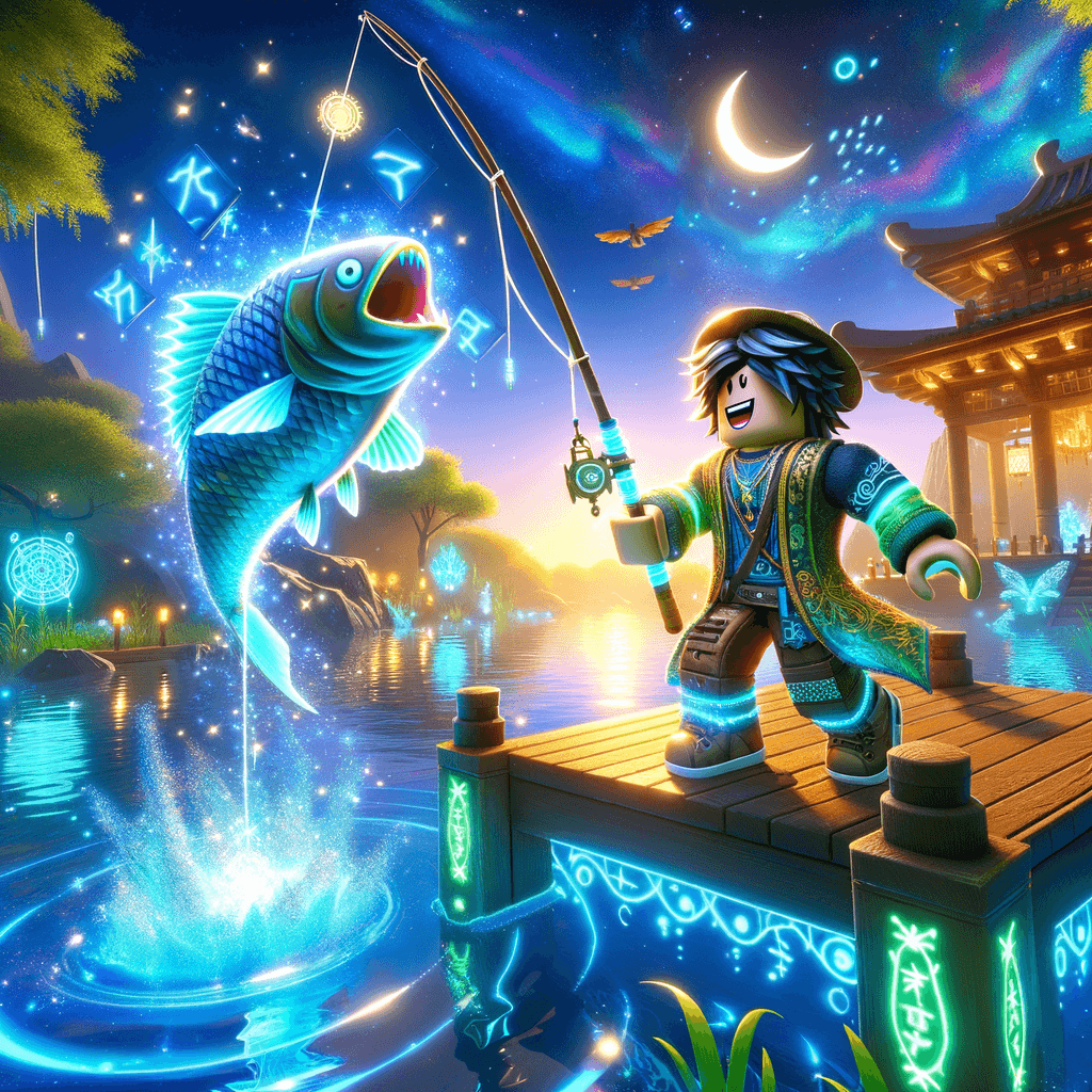 a person on a dock reeling in a fish